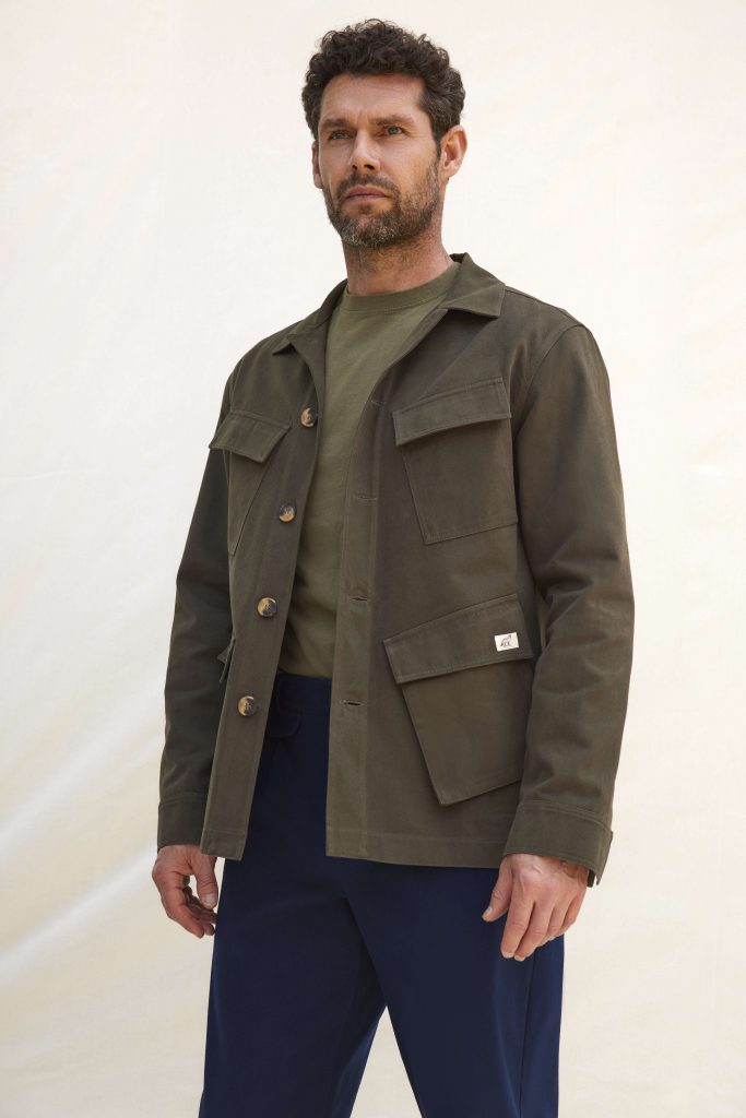 Angled pocket jacket - By The Oak