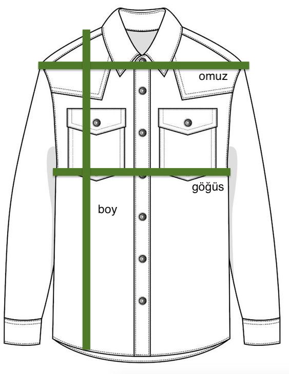 Multi-pocket corduroy shirt